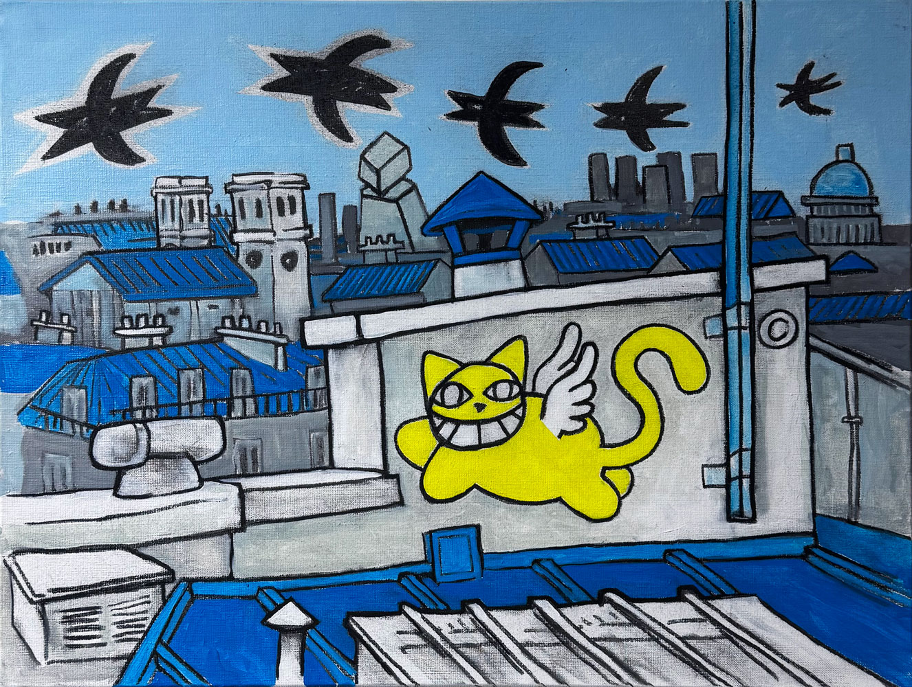 En bas des marches, 2025